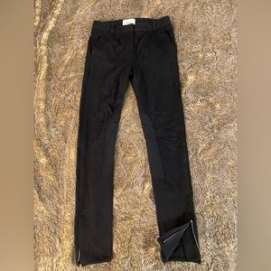 3.1 Philip Lim Stretch Pants With Split Zippered Hem
